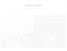 Tablet Screenshot of annahardy.co.uk